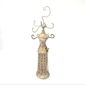 Mini mannequin jewelry/earring holder/stand